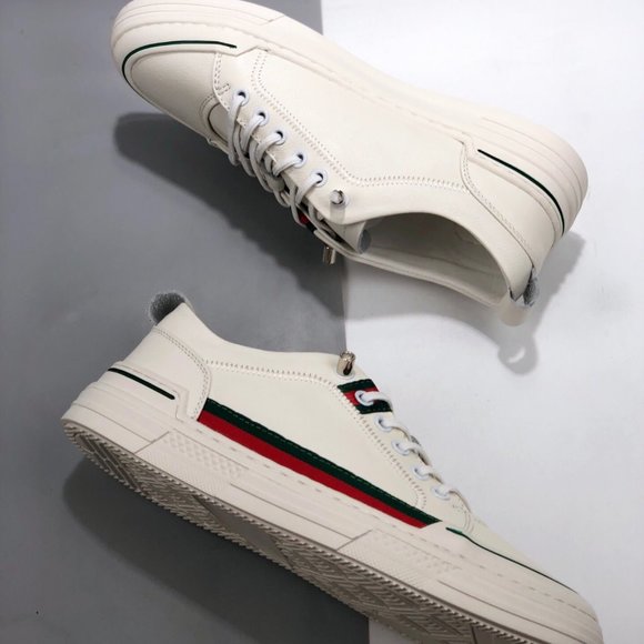 NEWGucci leather casual shoes small white shoes main image 2